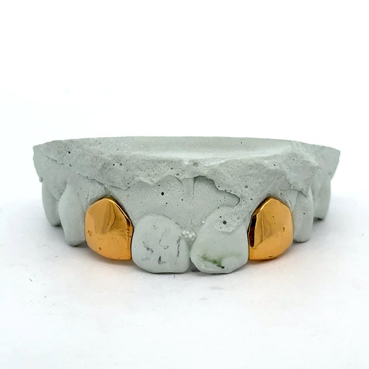 Custom 2 Teeth -  Solid Single + Solid Single