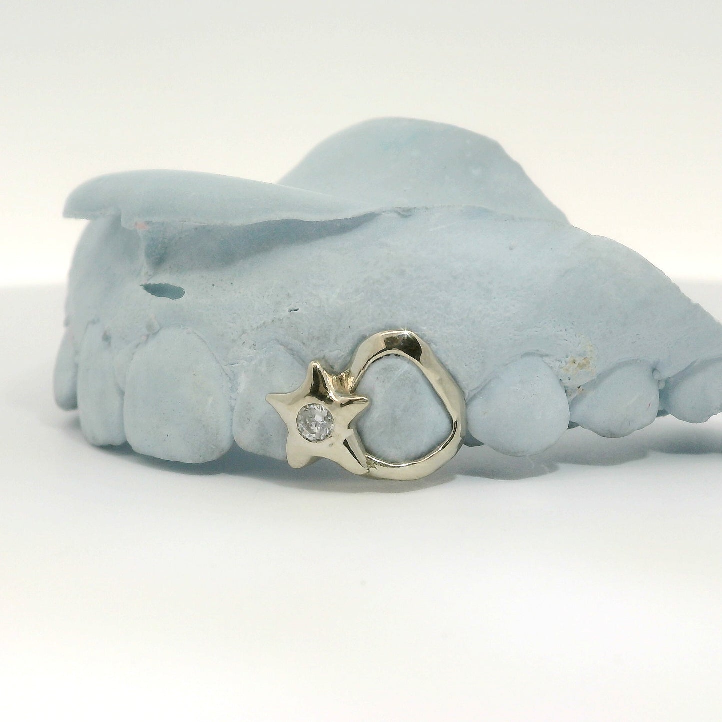 Open Face Star Piece Grillz