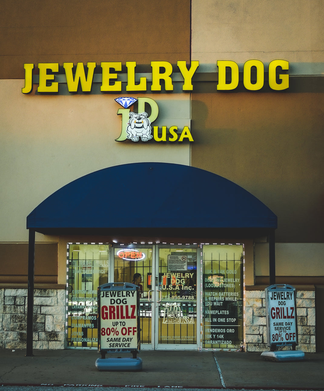 Custom Made Gold Grillz and Custom Jewelry Jewelry Dog USA Houston