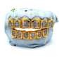 2MM Diamond Invisible Block Setting Gold Grillz [BS002]