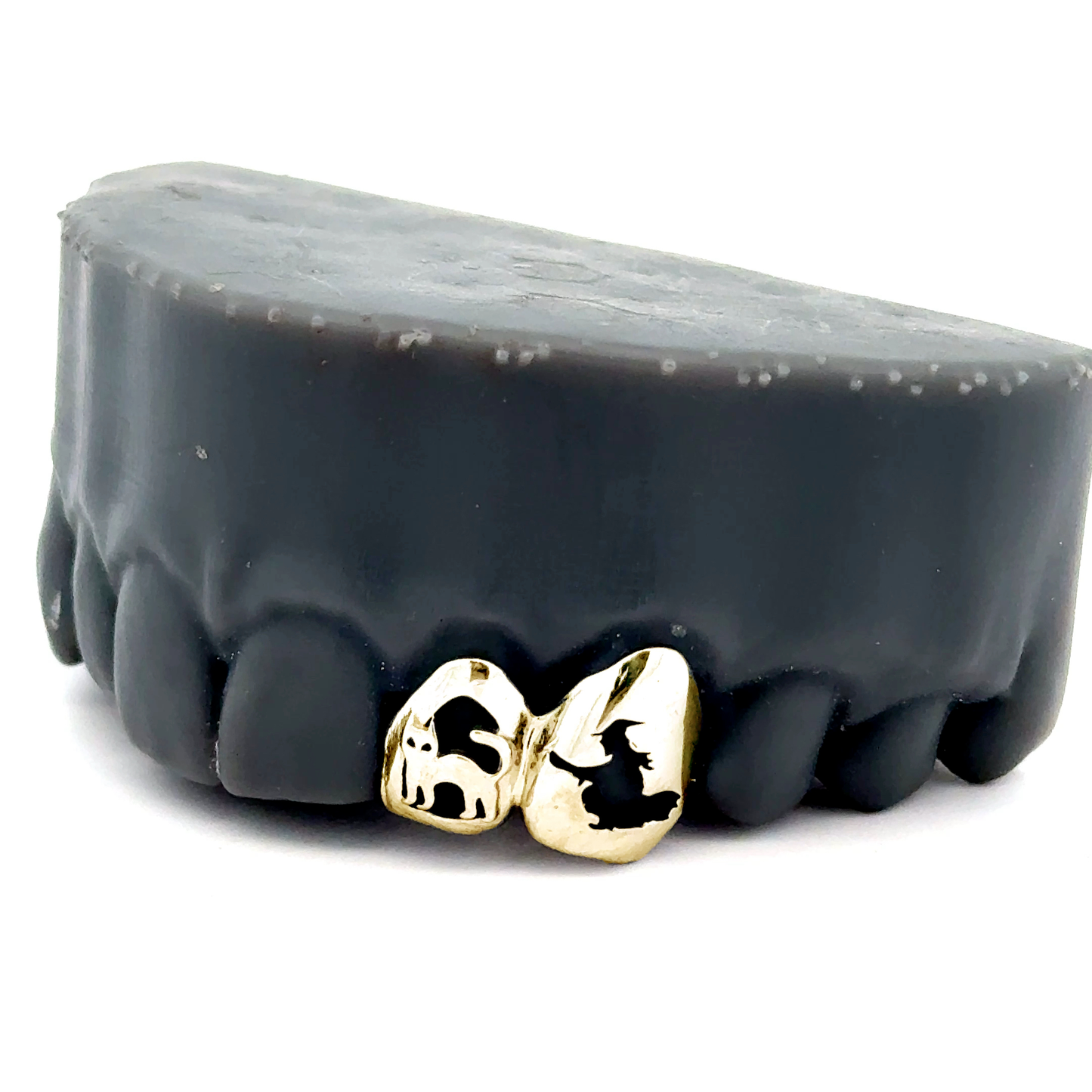 Custom 2 Teeth Halloween Grillz