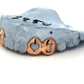 Custom 2 Teeth - Open Face Heart + Open Letter Grillz