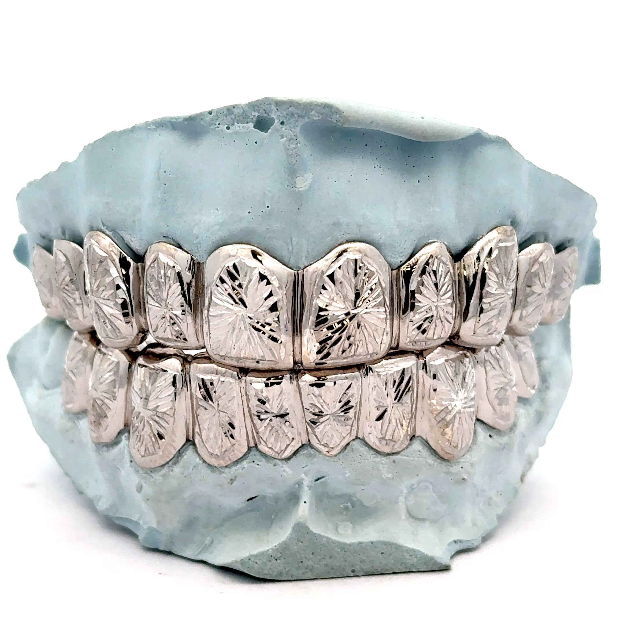 Custom Sunburst Cut Grillz [SG003] – Jewelry Dog USA | Houston