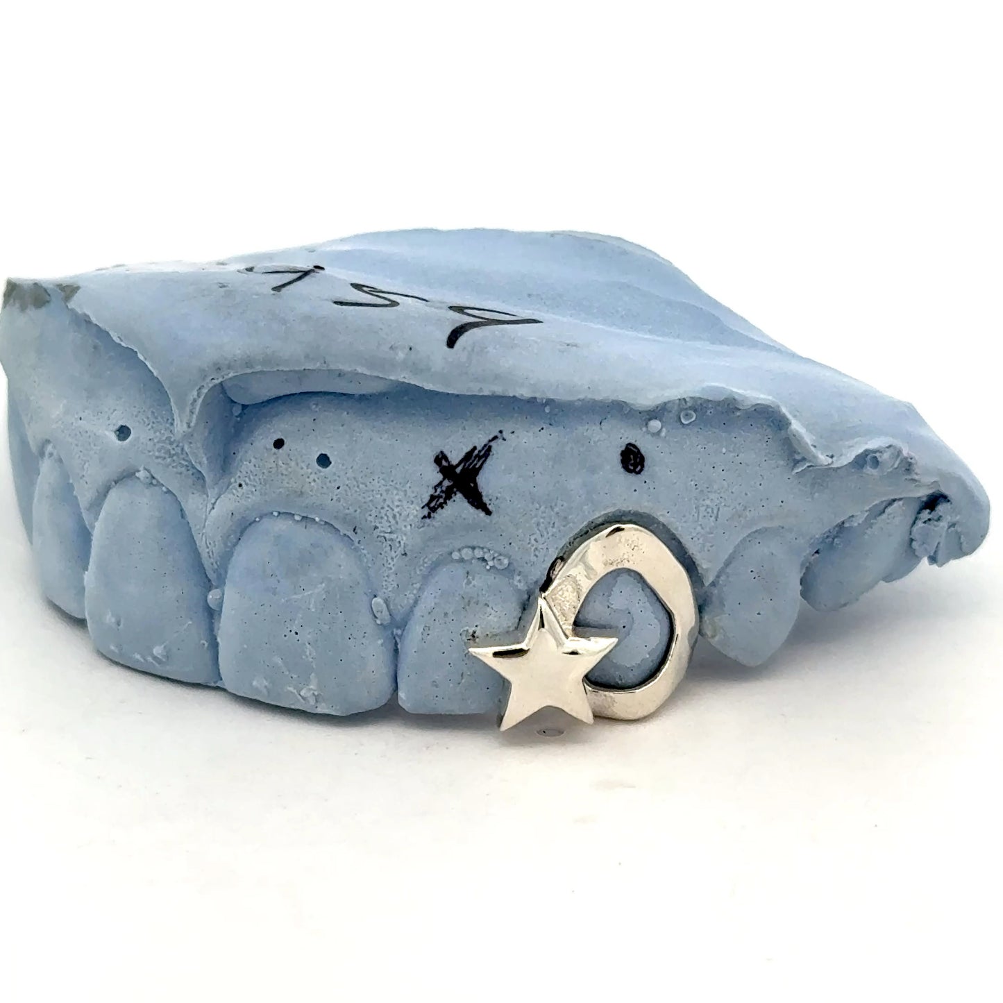 Custom 2 Teeth - 3D Star + Open Face Window