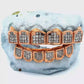 2MM Diamond Invisible Block Setting Gold Grillz [BS002]