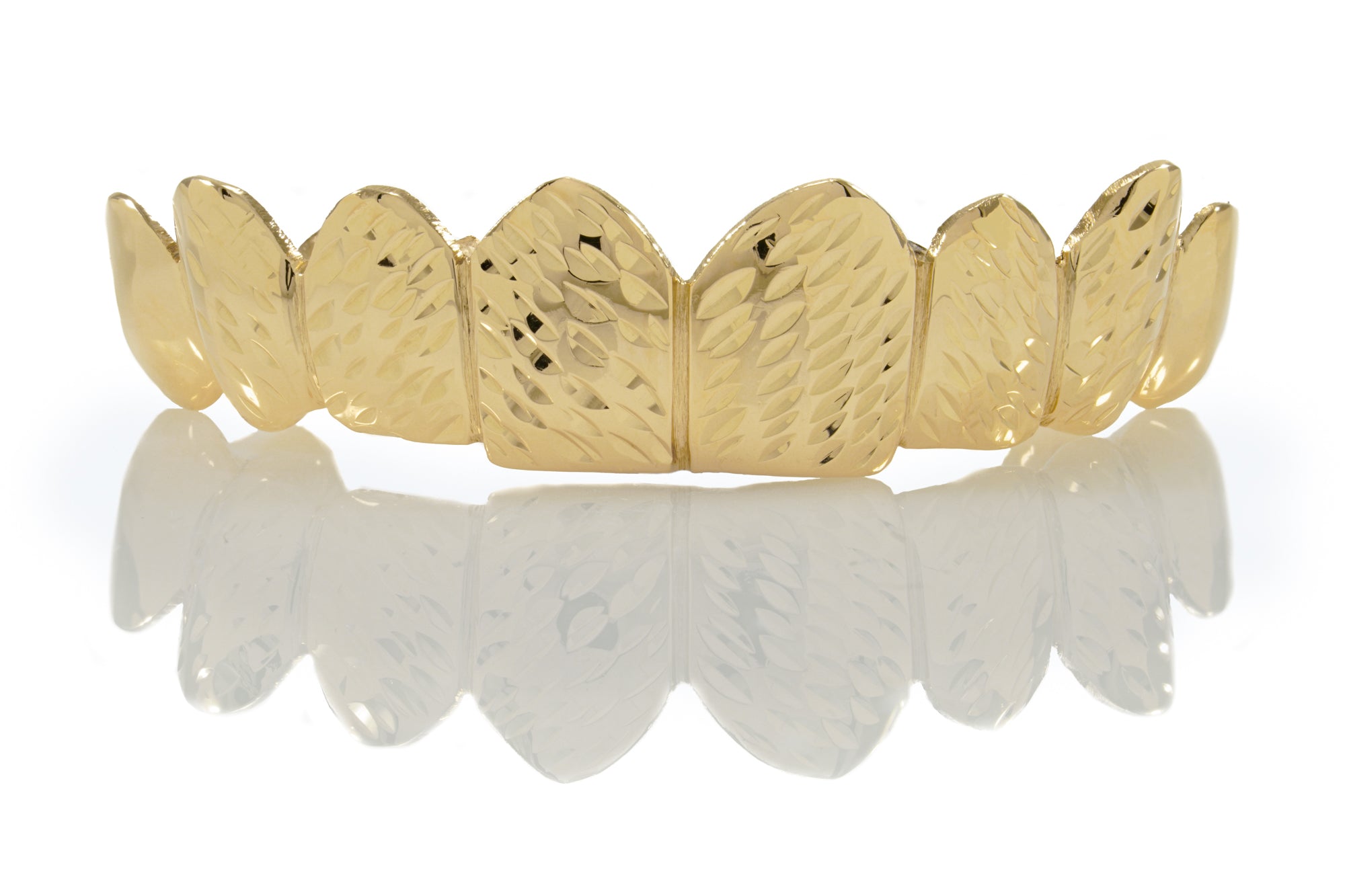 Diamond cut sales gold teeth