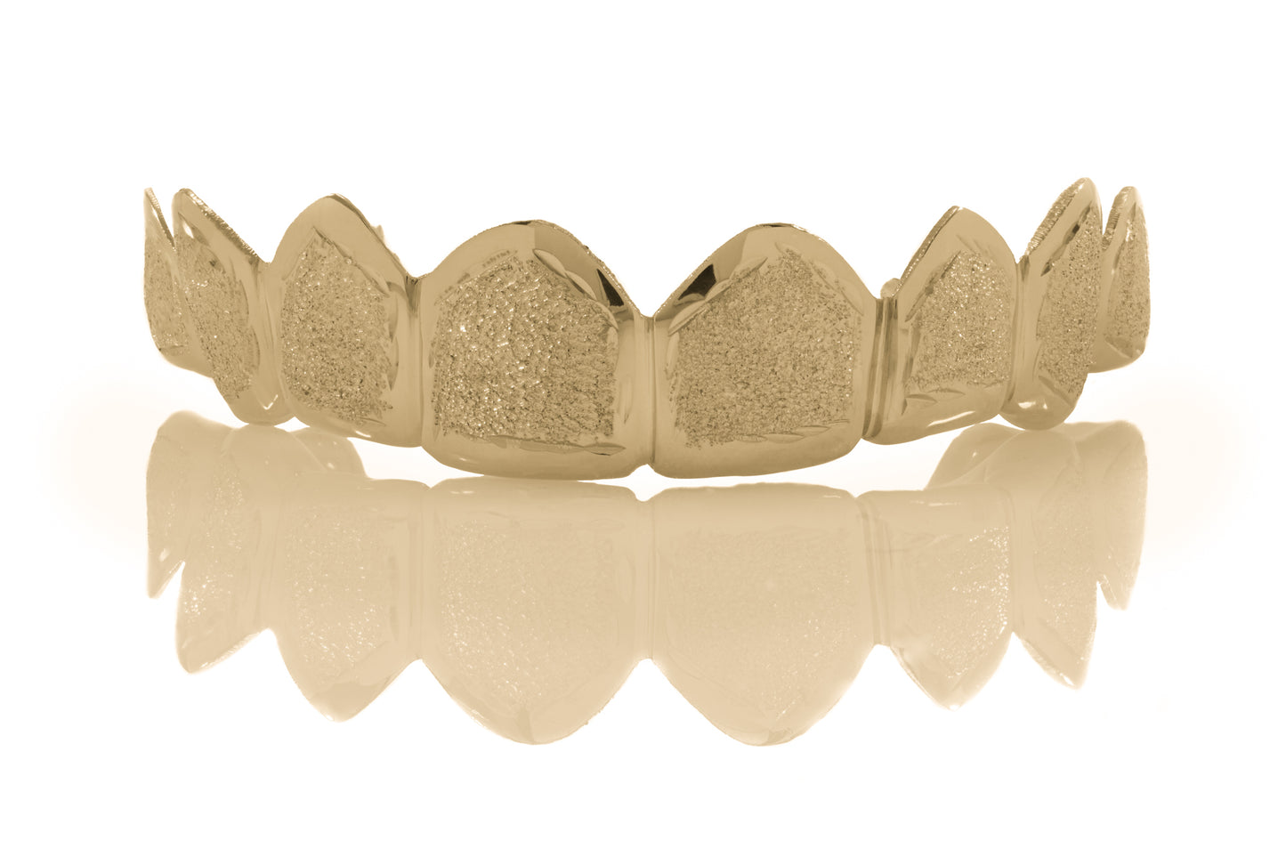 Custom Dust Cut Gold Grillz [SG002]