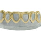 Top and Bottom Combo Dealz - Custom Open Face Gold Grillz [SG008]
