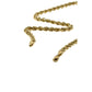 10K Yellow Gold Rope Chain - 4MM