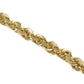 10K Yellow Gold Rope Chain - 4MM