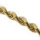 10K Yellow Gold Rope Chain - 5MM