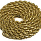 10K Yellow Gold Rope Chain - 4MM